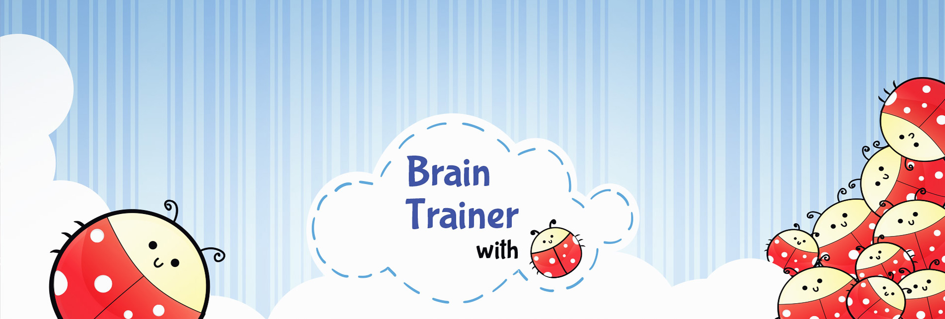 Brain Trainer with Ladybug